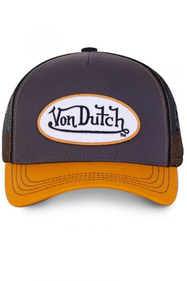 Kšiltovka VON DUTCH Color Mesh grey