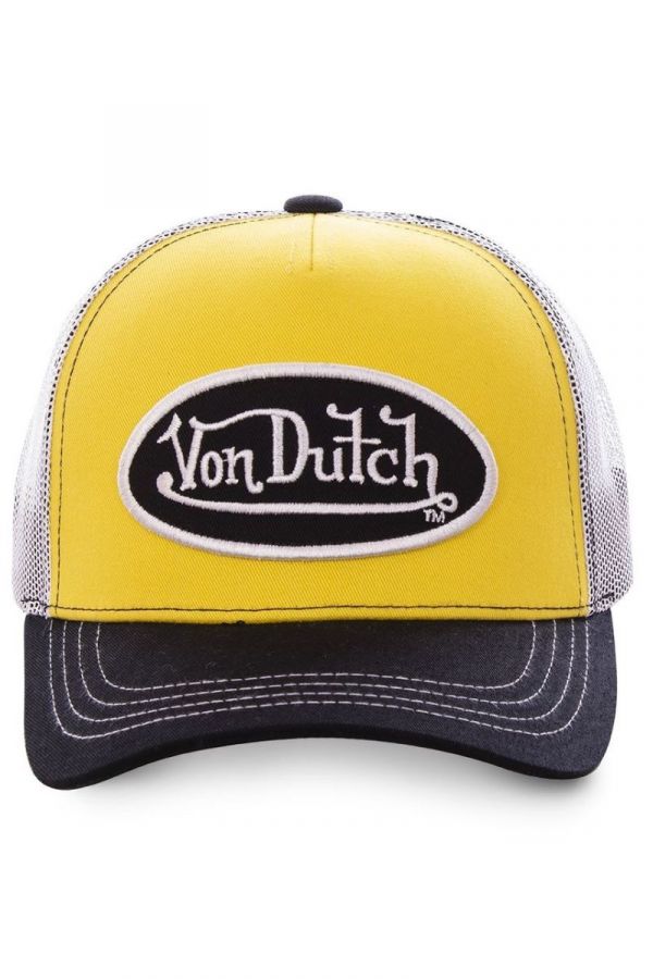 Kšiltovka VON DUTCH Color Mesh yellow