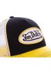 Kšiltovka VON DUTCH Color Mesh black/yellow