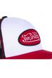 Kšiltovka VON DUTCH BM Mesh Cap white