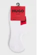 Ponožky HUGO 3-pack Label Logo white