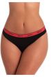 Tangá HUGO 3-pack Thong Stripe black/white/red