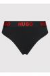 Nohavičky HUGO Thong Sporty Red Label black