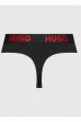 Nohavičky HUGO Thong Sporty Red Label black