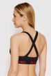 Podprsenka HUGO Bralette Padded black