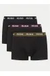 Boxerky HUGO 3-pack Triplet black